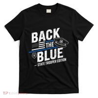 Police State Trooper Super Trooper Costume Sheriff T-Shirt thumb 0