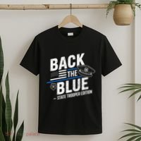 Police State Trooper Super Trooper Costume Sheriff T-Shirt thumb 2