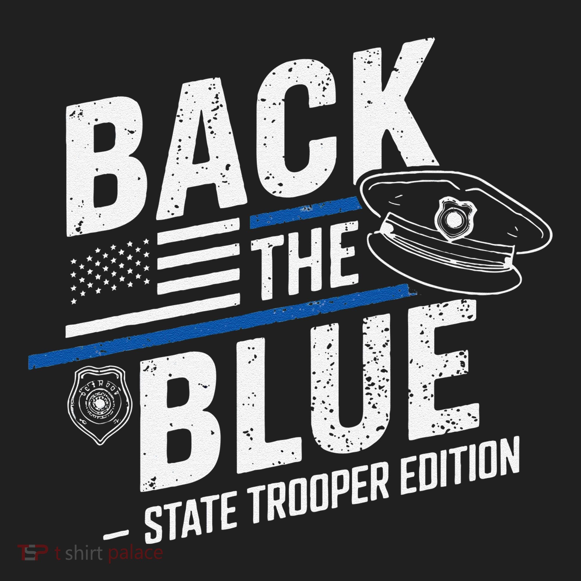 Police State Trooper Super Trooper Costume Sheriff Tumbler