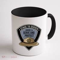 Police State Trooper Super Trooper Costume Sheriff Coffee Mug thumb 1