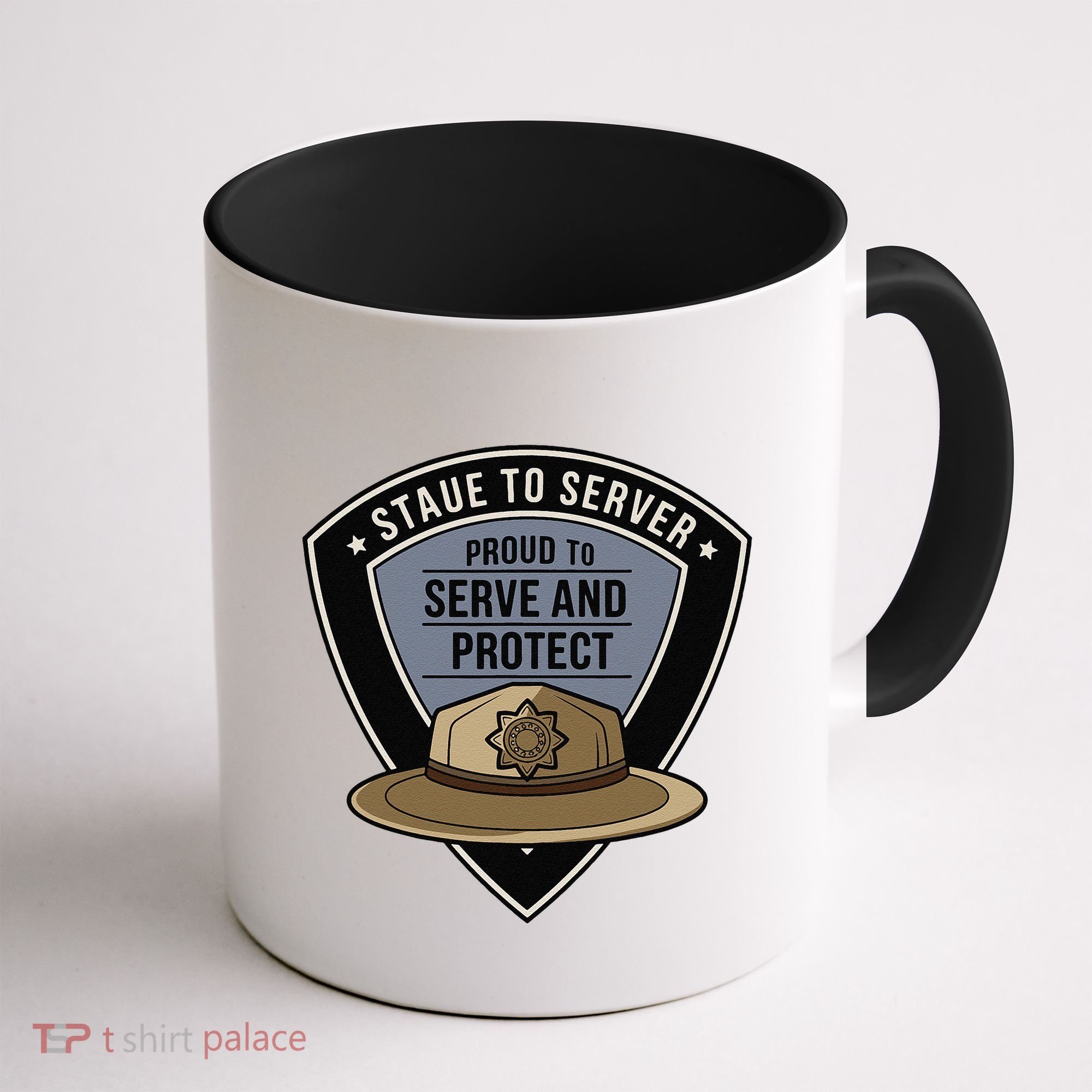 Police State Trooper Super Trooper Costume Sheriff Coffee Mug