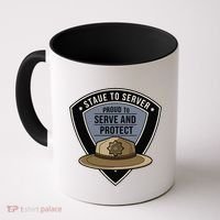 Police State Trooper Super Trooper Costume Sheriff Coffee Mug thumb 0