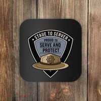 Police State Trooper Super Trooper Costume Sheriff Coaster thumb 0