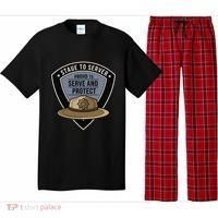 Police State Trooper Super Trooper Costume Sheriff Pajama Set thumb 0