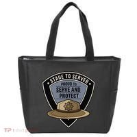 Police State Trooper Super Trooper Costume Sheriff Tote Bag thumb 0