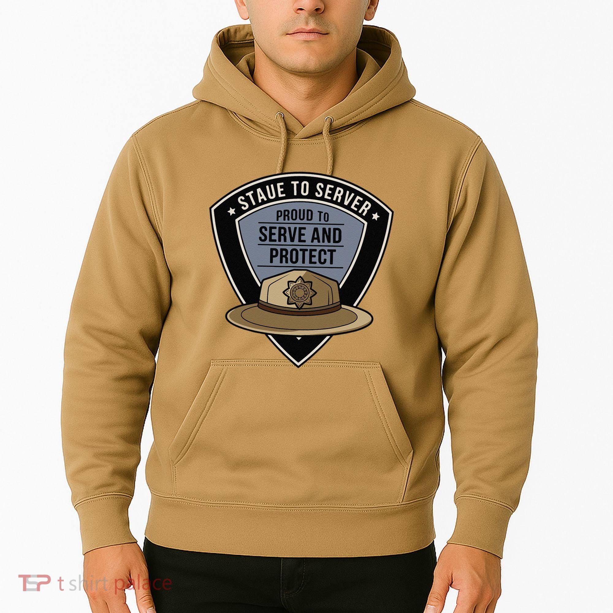 Police State Trooper Super Trooper Costume Sheriff Hoodie