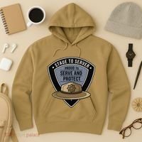 Police State Trooper Super Trooper Costume Sheriff Hoodie thumb 3