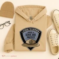 Police State Trooper Super Trooper Costume Sheriff Hoodie thumb 4