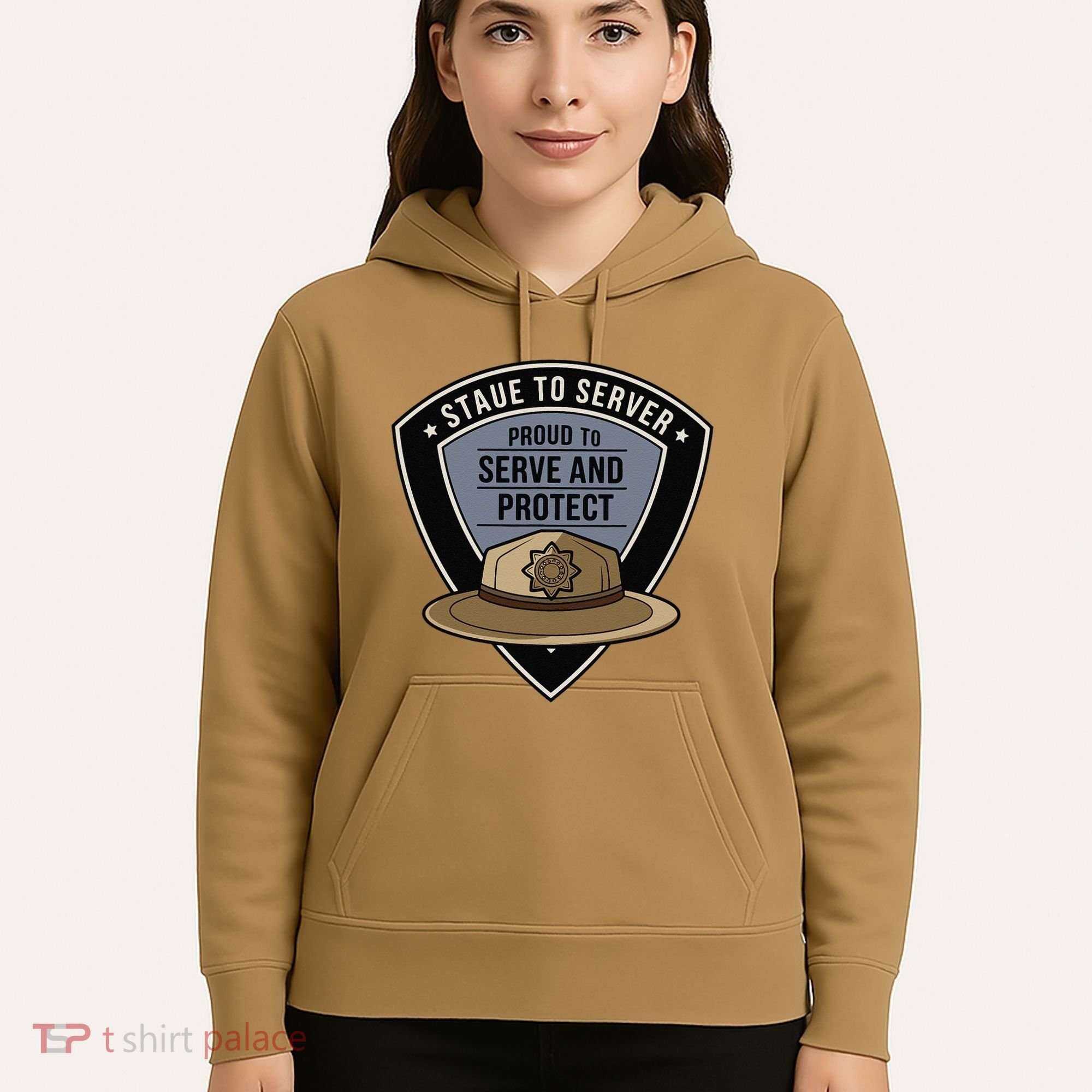 Police State Trooper Super Trooper Costume Sheriff Hoodie