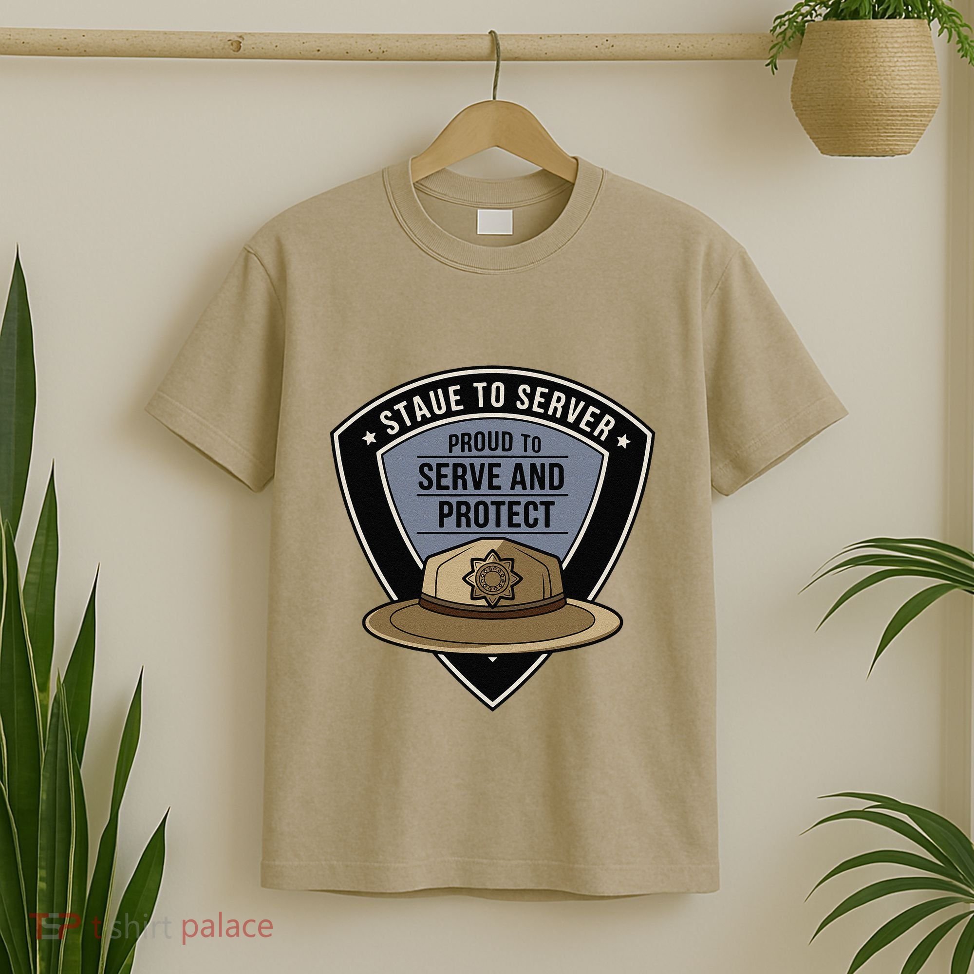 Police State Trooper Super Trooper Costume Sheriff T-Shirt