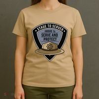 Police State Trooper Super Trooper Costume Sheriff T-Shirt thumb 4