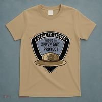 Police State Trooper Super Trooper Costume Sheriff T-Shirt thumb 5