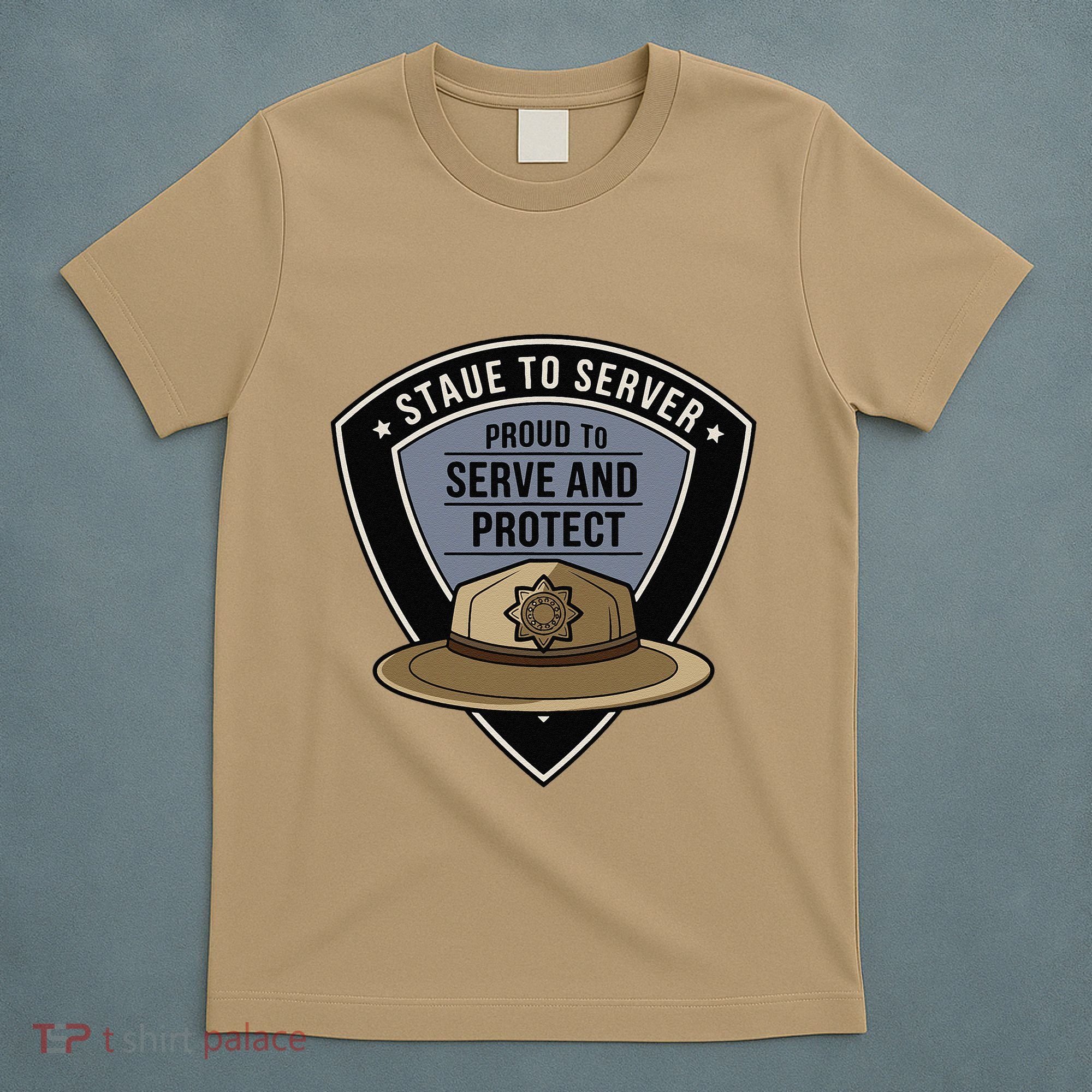 Police State Trooper Super Trooper Costume Sheriff T-Shirt