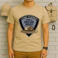 Police State Trooper Super Trooper Costume Sheriff T-Shirt thumb 6