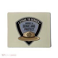 Police State Trooper Super Trooper Costume Sheriff Mousepad thumb 0
