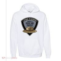 Police State Trooper Super Trooper Costume Sheriff Comfort Colors Garment-Dyed Hooded Sweatshirt thumb 0