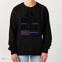 Police State Trooper Super Trooper Costume Sheriff Women's Sweatshirt thumb 0