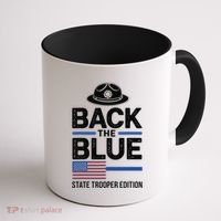 Police State Trooper Super Trooper Costume Sheriff Coffee Mug thumb 1