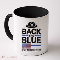 Police State Trooper Super Trooper Costume Sheriff Coffee Mug thumb 0