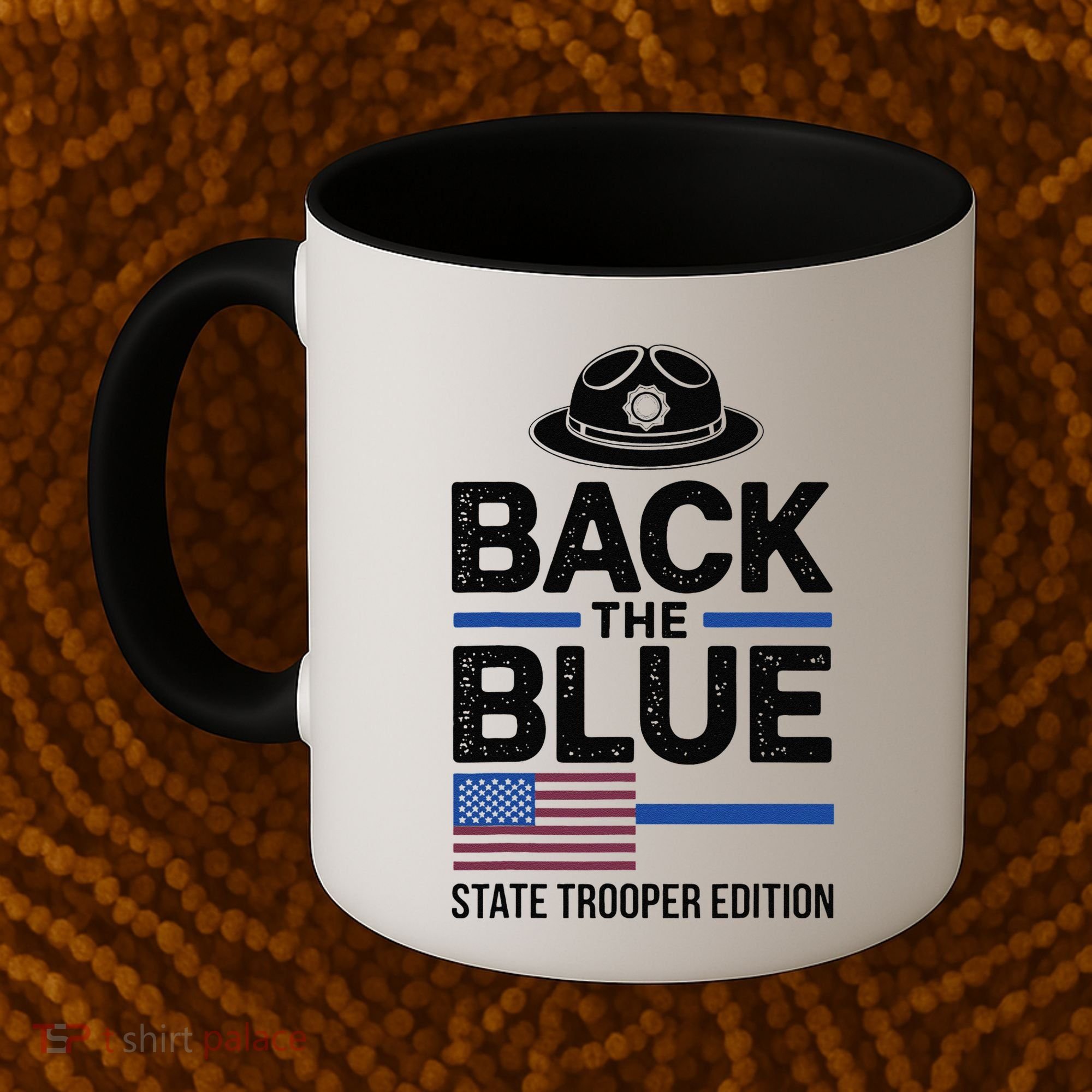 Police State Trooper Super Trooper Costume Sheriff Coffee Mug