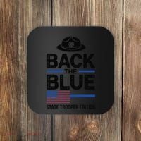 Police State Trooper Super Trooper Costume Sheriff Coaster thumb 0