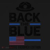 Police State Trooper Super Trooper Costume Sheriff Coaster thumb 2
