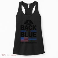 Police State Trooper Super Trooper Costume Sheriff Women's Tank Top thumb 0