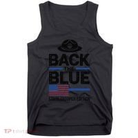 Police State Trooper Super Trooper Costume Sheriff Tank Top thumb 0