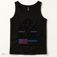 Police State Trooper Super Trooper Costume Sheriff Tank Top thumb 2