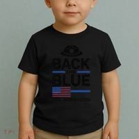 Police State Trooper Super Trooper Costume Sheriff Toddler T-Shirt thumb 2