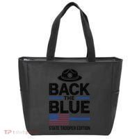 Police State Trooper Super Trooper Costume Sheriff Tote Bag thumb 0