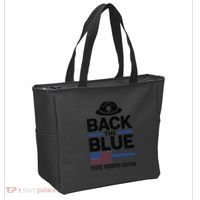Police State Trooper Super Trooper Costume Sheriff Tote Bag thumb 2