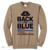 Police State Trooper Super Trooper Costume Sheriff Sweatshirt thumb 0