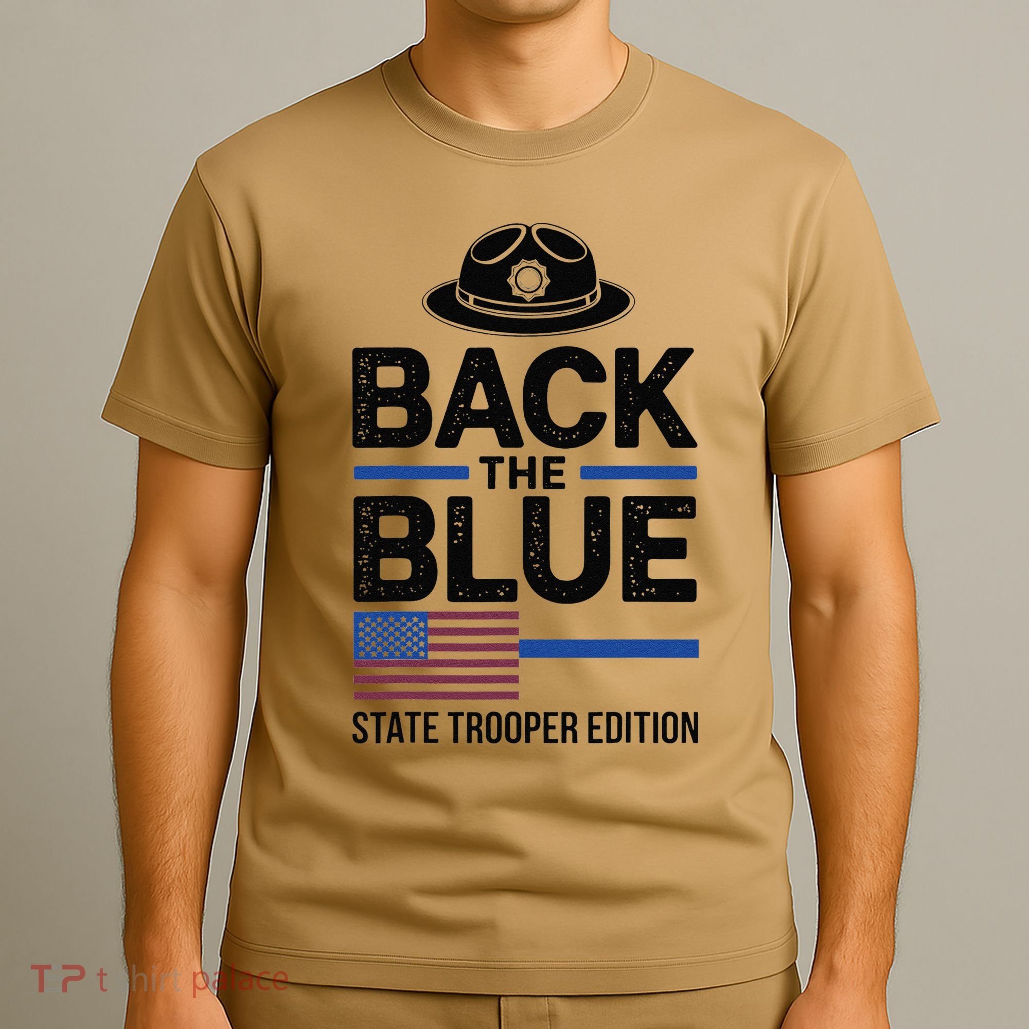 Police State Trooper Super Trooper Costume Sheriff T-Shirt