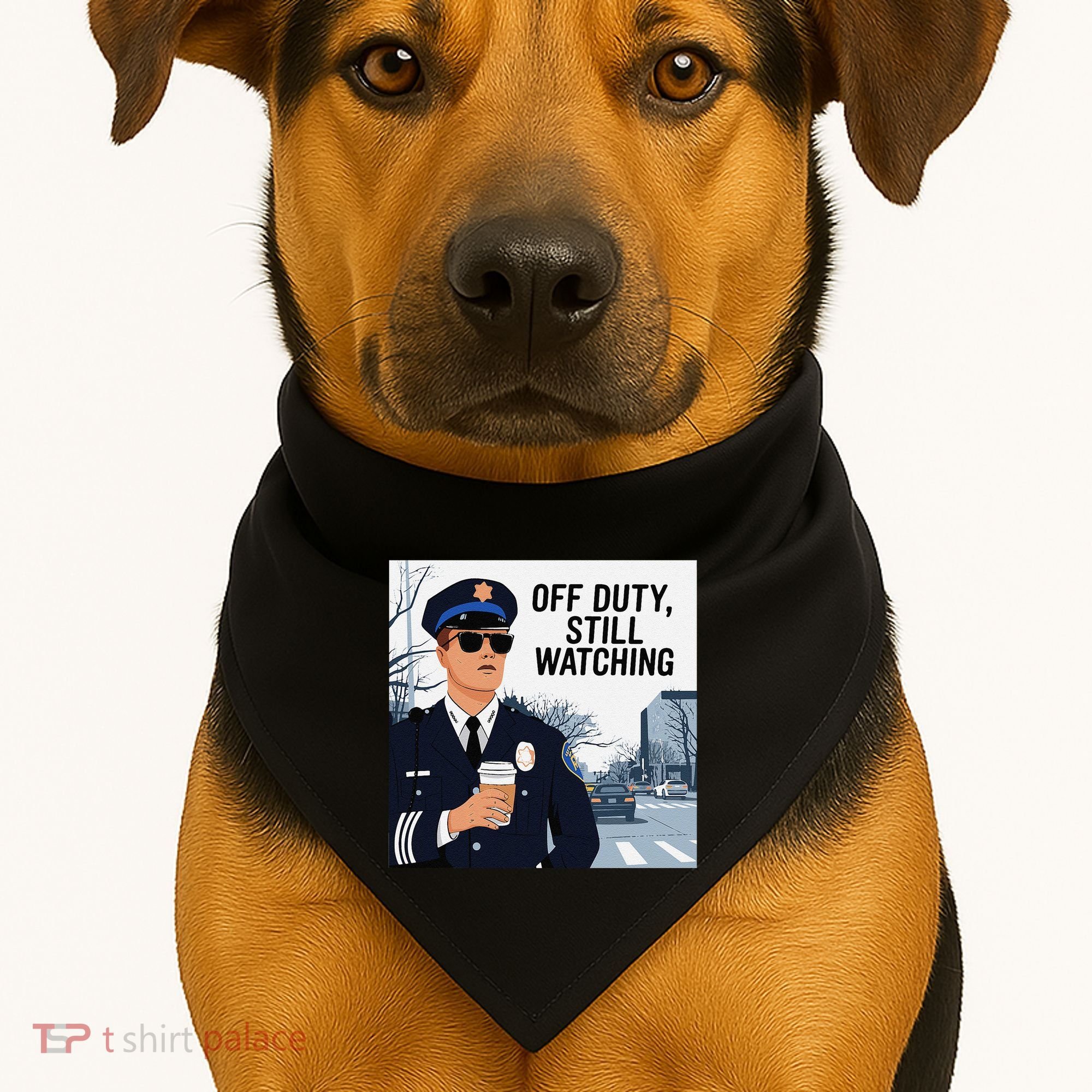 Police State Trooper Super Trooper Costume Sheriff Costume USA-Made Doggie Bandana