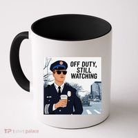 Police State Trooper Super Trooper Costume Sheriff Costume Coffee Mug thumb 0