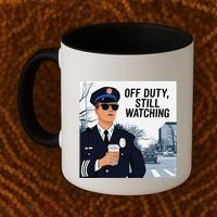 Police State Trooper Super Trooper Costume Sheriff Costume Coffee Mug thumb 2