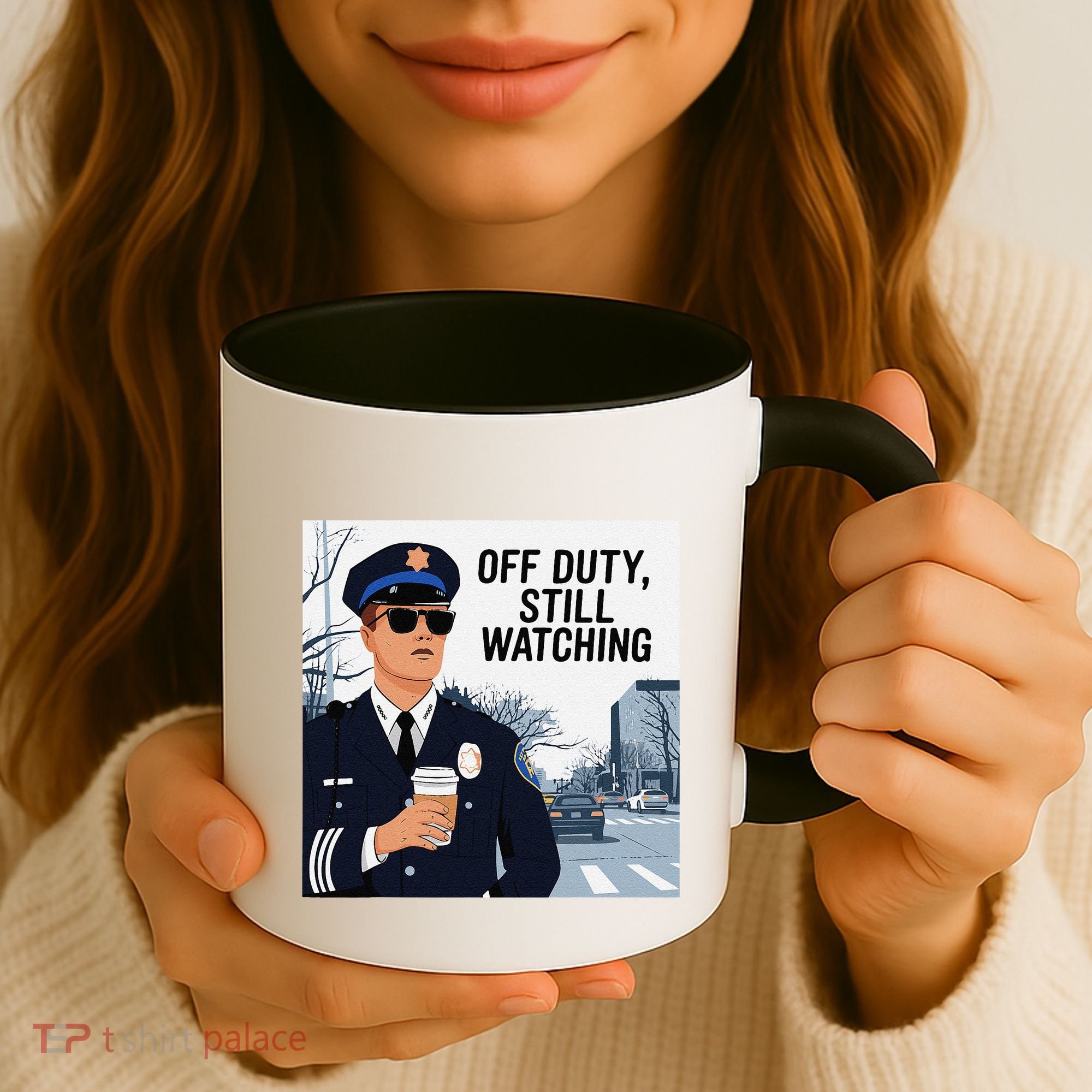 Police State Trooper Super Trooper Costume Sheriff Costume Coffee Mug