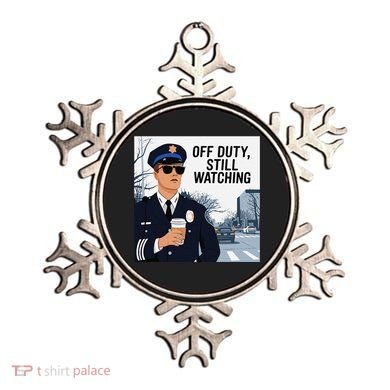 Police State Trooper Super Trooper Costume Sheriff Costume Ornament