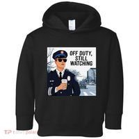 Police State Trooper Super Trooper Costume Sheriff Costume Toddler Hoodie thumb 0