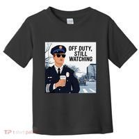 Police State Trooper Super Trooper Costume Sheriff Costume Toddler T-Shirt thumb 0