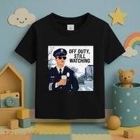 Police State Trooper Super Trooper Costume Sheriff Costume Toddler T-Shirt thumb 3