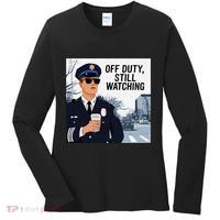 Police State Trooper Super Trooper Costume Sheriff Costume Women's Long Sleeve Shirt thumb 0