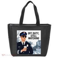 Police State Trooper Super Trooper Costume Sheriff Costume Tote Bag thumb 0