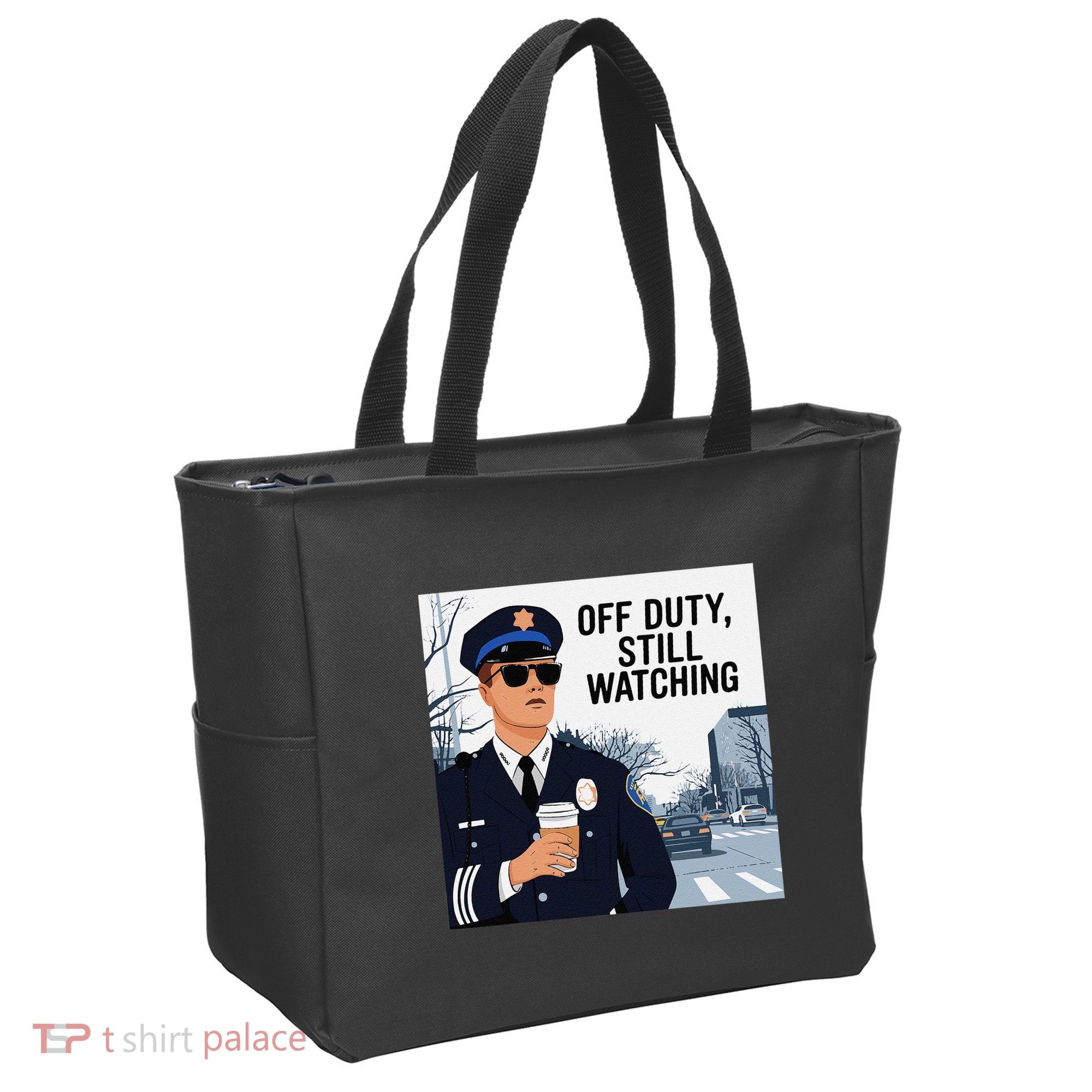 Police State Trooper Super Trooper Costume Sheriff Costume Tote Bag