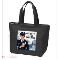 Police State Trooper Super Trooper Costume Sheriff Costume Tote Bag thumb 3