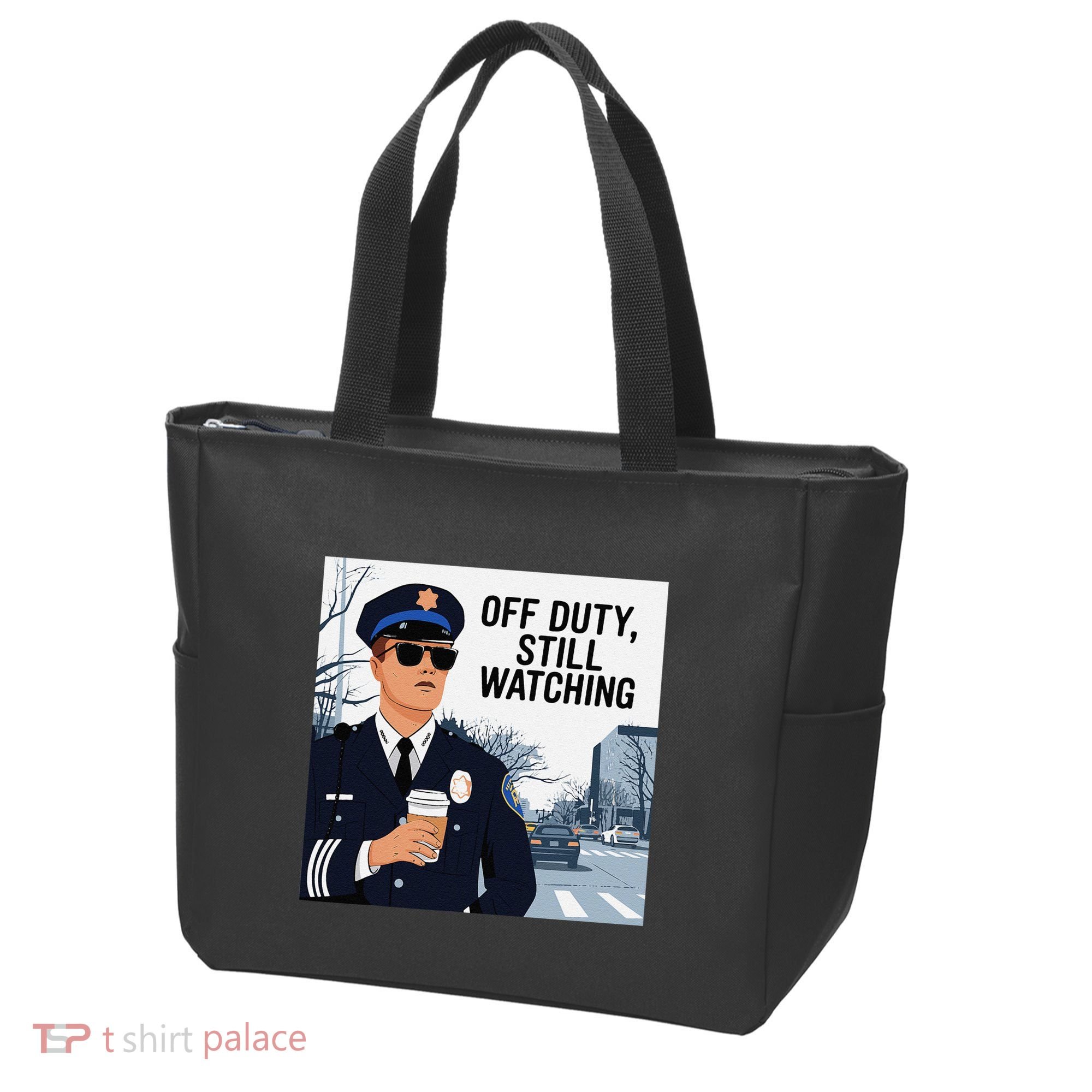 Police State Trooper Super Trooper Costume Sheriff Costume Tote Bag