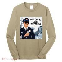 Police State Trooper Super Trooper Costume Sheriff Costume Long Sleeve Shirt thumb 0