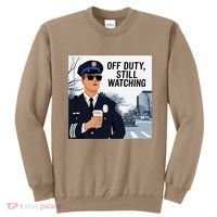 Police State Trooper Super Trooper Costume Sheriff Costume Sweatshirt thumb 0