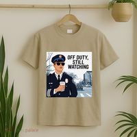 Police State Trooper Super Trooper Costume Sheriff Costume T-Shirt thumb 2